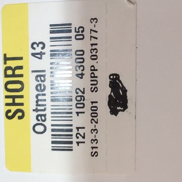 JC PENNEY Vintage OAKMEAL Nylon THIGH HIGH Short - 4'10" to 5'5"- 90-145 lbs NEW - Picture 6 of 6